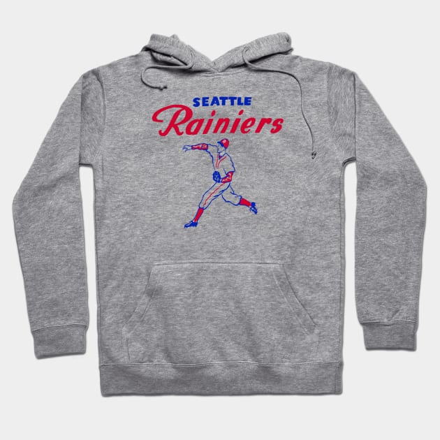 Defunct Seattle Rainiers Baseball 1920 Hoodie by LocalZonly